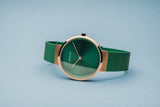 Bering 14539-868 Classic Green Stainless Steel Mesh Strap Unisex Watches - Lexor Miami