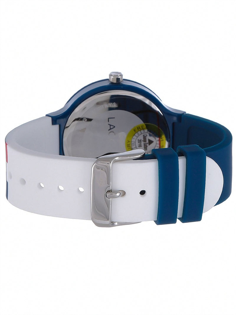 Lacoste 2020068 Quartz Analog Blue Silicone Unisex Watches Lexor Miami - Lexor Miami