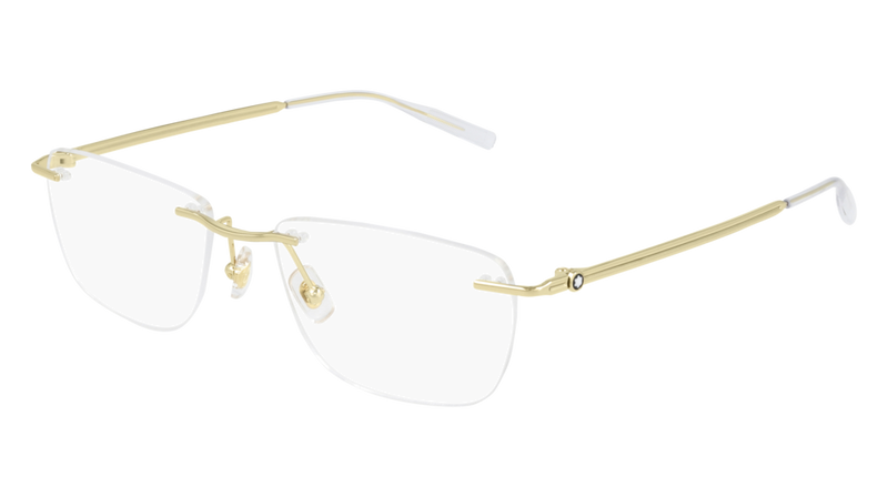Mont Blanc MB0169O 002 55 Men Optical Frame - Lexor Miami