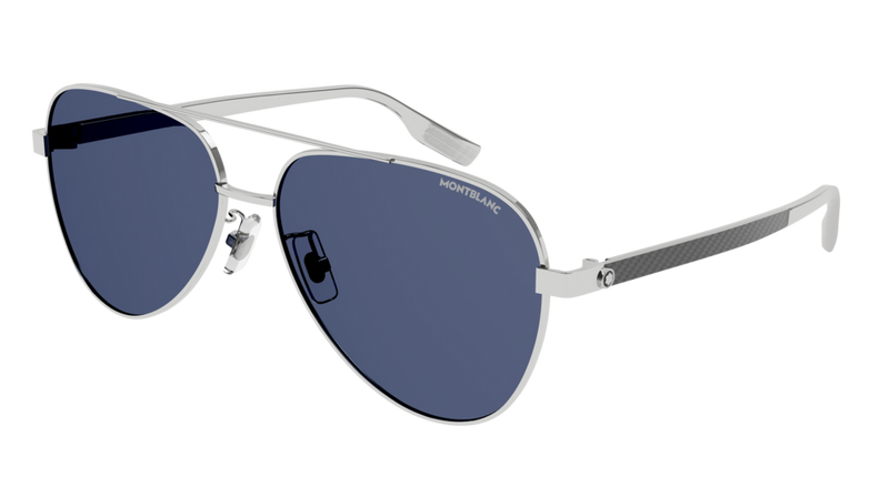 Mont Blanc MB0182S 004 56 Unisex Sunglasses - Lexor Miami