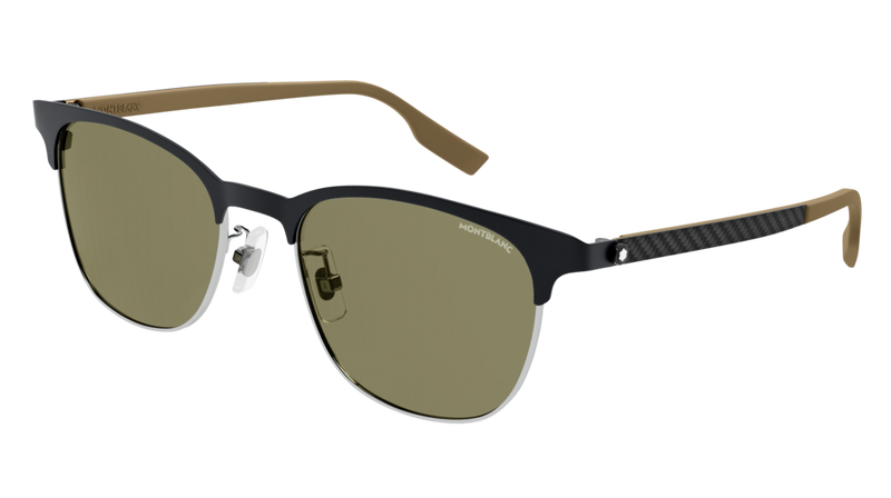 Mont Blanc MB0183S 004 53 Unisex Sunglasses - Lexor Miami