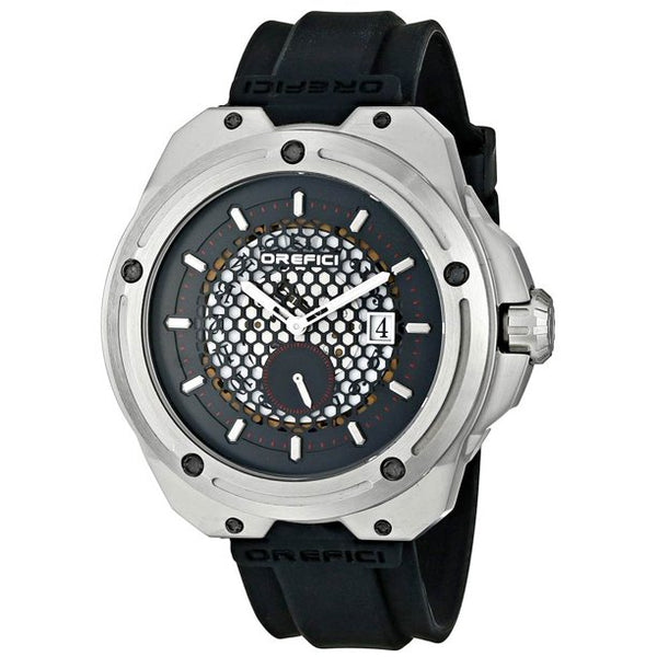 Orefici ORM15S4702 Special Editions Black Dial Black Rubber Strap Men Watches Lexor Miami - Lexor Miami