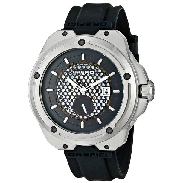 Orefici ORM15S4702 Special Editions Black Dial Black Rubber Strap Men Watches Lexor Miami - Lexor Miami