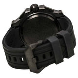 Orefici ORM11C4805 Trenta Yellow Accent Black Dial Black IP Steel Black Strap Chrono Men Watches Lexor Miami - Lexor Miami