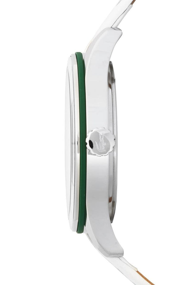 Lacoste LC2000830 'Sydney' Round Leather Strap Watch, 38mm Women Watches Lexor Miami - Lexor Miami