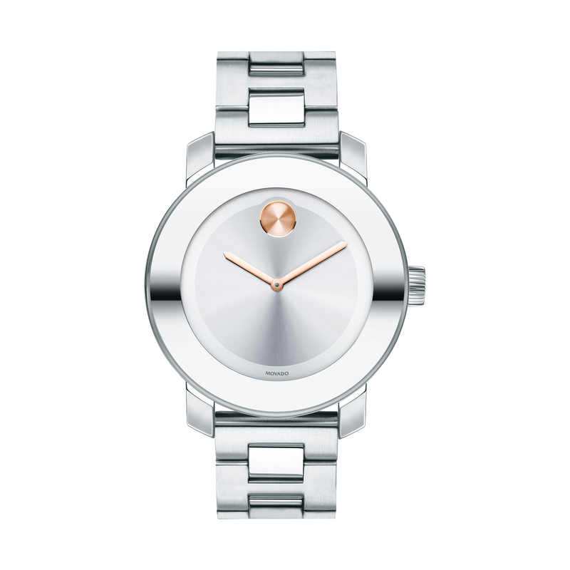 Movado 3600084 Bold Metals Stainless Steel Strap Women Watches - Lexor Miami