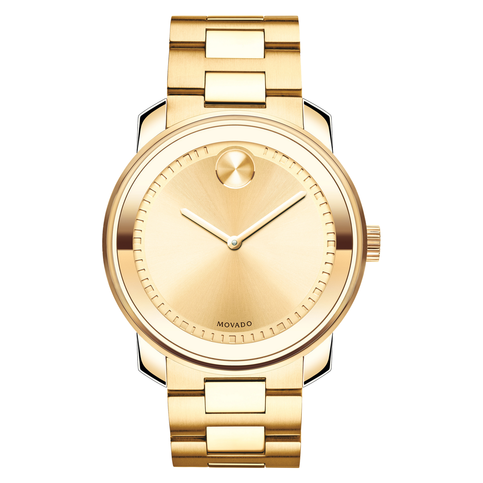 Movado 3600258 Bold Metals Gold Stainless Steel Strap Men Watches