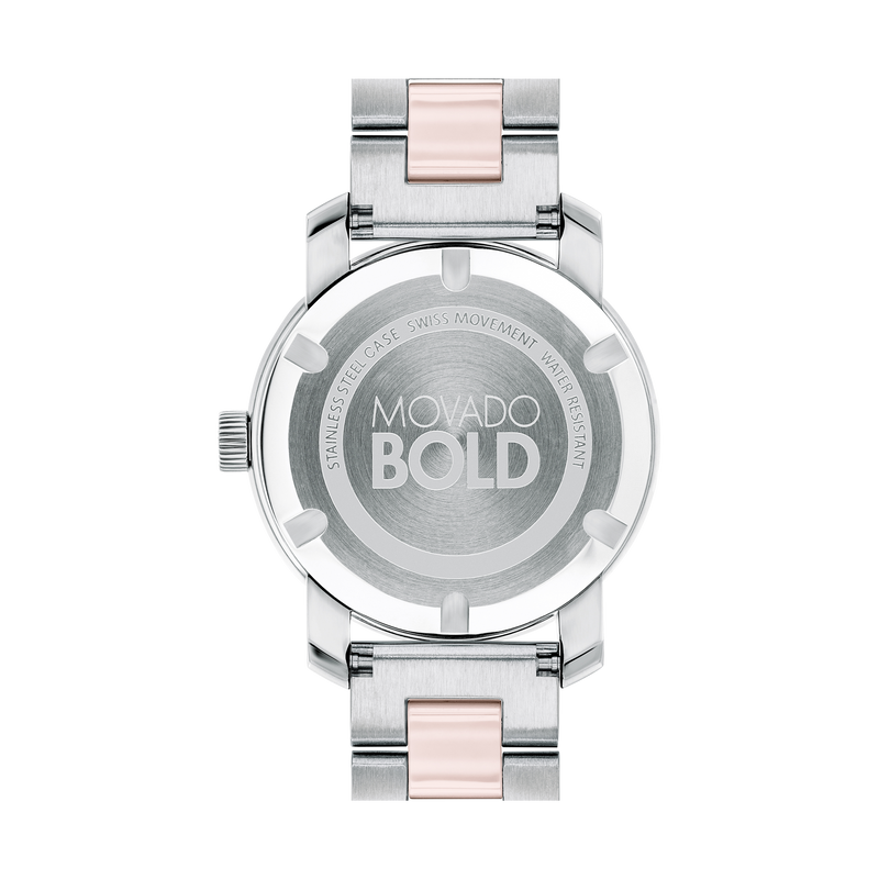 Movado 3600702 Bold Ceramic Stainless Steel Strap Women Watches - Lexor Miami