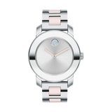 Movado 3600702 Bold Ceramic Stainless Steel Strap Women Watches