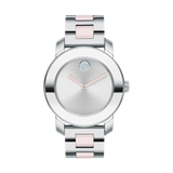 Movado 3600702 Bold Ceramic Stainless Steel Strap Women Watches - Lexor Miami