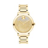 Movado 3600705 Bold Evolution Gold Stainless Steel Strap Women Watches - Lexor Miami
