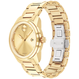 Movado 3600735 Bold Verso Gold Stainless Steel Strap Men Watches