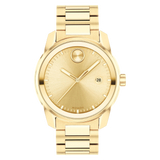 Movado 3600735 Bold Verso Gold Stainless Steel Strap Men Watches