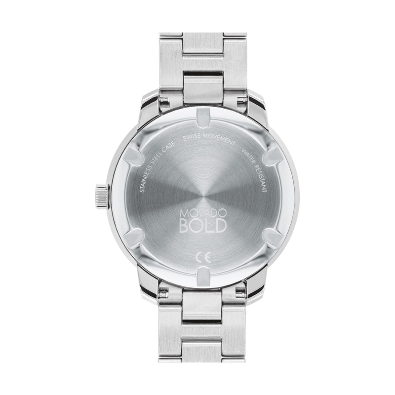 Movado 3600747 Bold Verso Stainless Steel Strap Women Watches - Lexor Miami