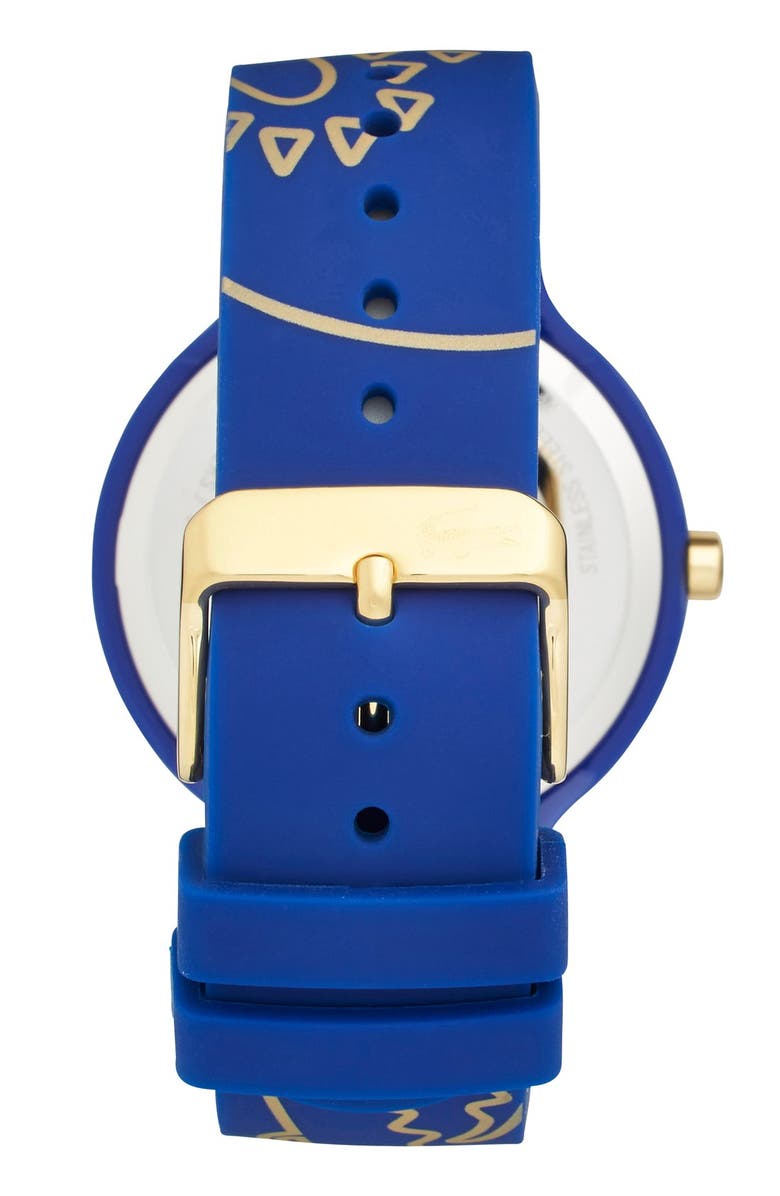 Lacoste 2020086 'Goa' Print Silicone Strap Watch, 40mm Unisex Watches Lexor Miami - Lexor Miami
