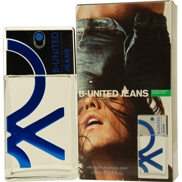 United Colors of Benetton B United Jeans 3.3 oz EDT  for Men Perfumes - Lexor Miami
