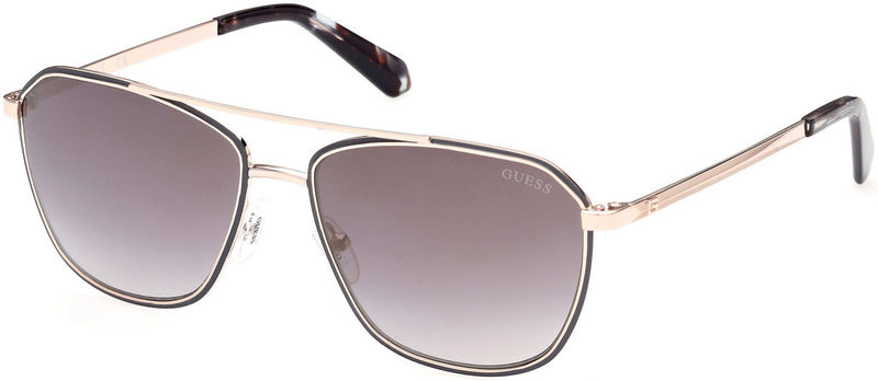 Guess GU00046 33C 56 Navigator Metal Men Sunglasses - Lexor Miami