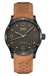 Mido M0254073606100 Multifort Automatic Leather Strap, 42mm Men Watches Lexor Miami - Lexor Miami