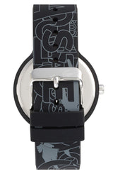 Lacoste LC2020066 'GOA' Round Print Silicone Strap Watch, 40mm Unisex Watches Lexor Miami - Lexor Miami