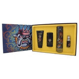 Christian Audigier Ed Hardy Gift Set, 4 pc 3.4 Oz EDT for Men Perfume - Lexor Miami