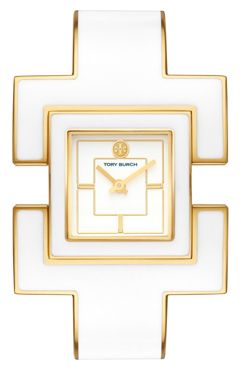 Tory Burch Tbw5001 T Bangle Bracelet Watch, 25mm x 25mm Women Watches Lexor Miami - Lexor Miami