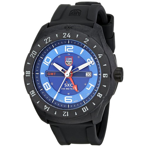Luminox A.5023 SCX Carbon GMT Watch Quartz Mineral Crystal Men Watches Lexor Miami - Lexor Miami