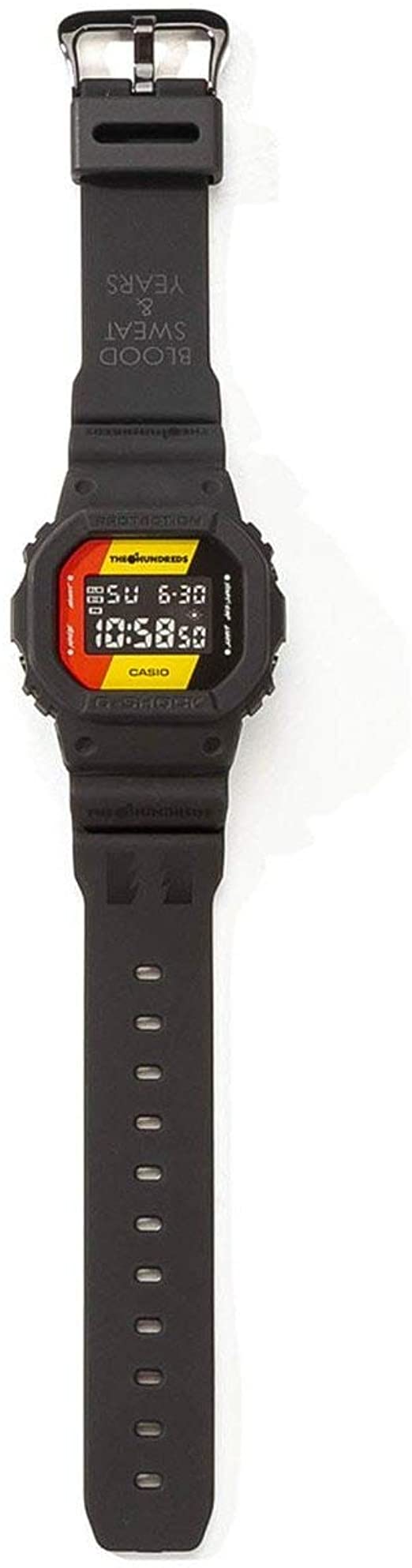 G-Shock DW5600HDR-1 The Hundreds Special Edition Black Resin Strap Unisex Watches - Lexor Miami