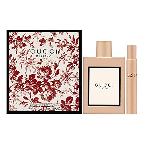 Gucci Bloom 1.6 EDP + 0.25 EDP Roller Ball Women Perfume Set - Lexor Miami