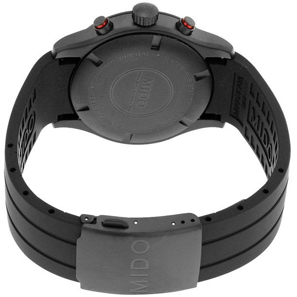 Mido M0054173705120 Multifort Chronograph Black Dial Men Watches Lexor Miami - Lexor Miami