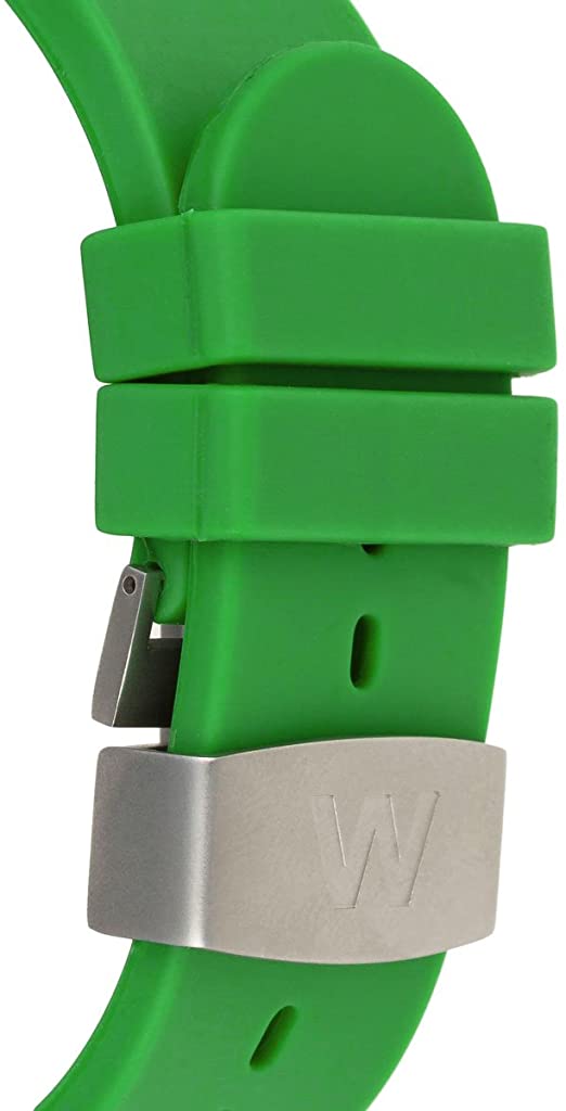 Welder K22-903  Oversize Steel Mens  Green Rubber Strap Unisex Watches Lexor Miami - Lexor Miami
