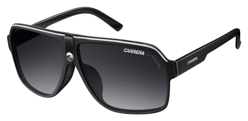 Óculos de sol masculino Carrera CARRERA-33/S 08V6-90 preto-choro-cinza