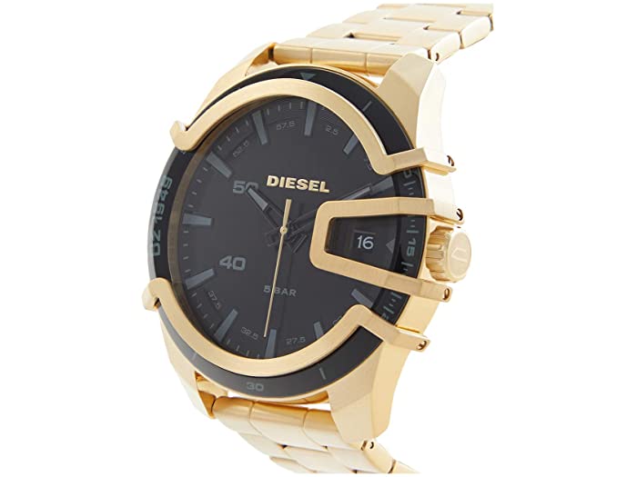 Diesel DZ1949 Caged Three Hand Stainless Steel Unisex Watches - Lexor Miami