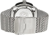 ThechnoMarine 513005 Black Reef Stainless Steel Black Dial Red Accents Men Watches Lexor Miami - Lexor Miami