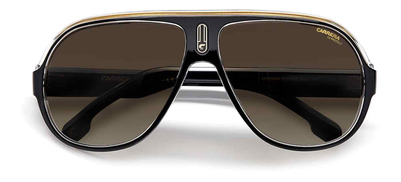 Carrera SPEEDWAY/N 02M2-HA BLACK-GOLD Men Sunglasses