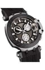 Tissot T1154172706100 T-Race Chronograph Black Silicone Strap Men Watches - Lexor Miami