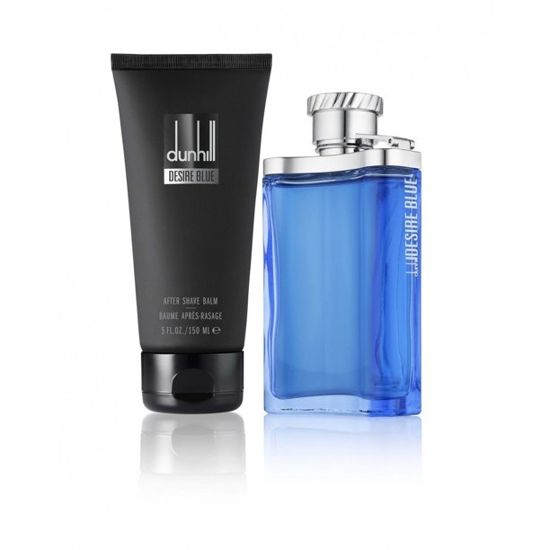 Alfred Dunhill Desire Blue 3.4 Oz Edt Spray, 5.0 Oz After Shave Balm Set  Men Perfume - Lexor Miami