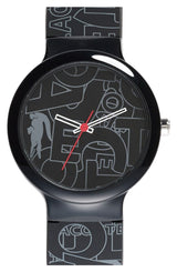 Lacoste LC2020066 'GOA' Round Print Silicone Strap Watch, 40mm Unisex Watches Lexor Miami - Lexor Miami