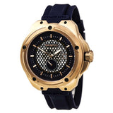 Orefici ORM15S4708 Special Editions Blue Dial Rose Gold Steel Blue Strap Men Watches Lexor Miami - Lexor Miami