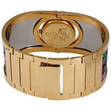 Gucci YA112443 Bloom Twirling Dial Gold-plated and Floral Women Watches - Lexor Miami