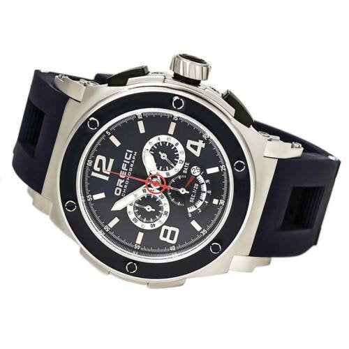 Orefici ORM1C4803 Regata Blue Dial Blue Rubber Strap Chronograph Men Watches Lexor Miami - Lexor Miami