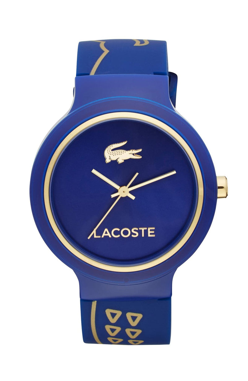 Lacoste 2020086 'Goa' Print Silicone Strap Watch, 40mm Unisex Watches Lexor Miami - Lexor Miami