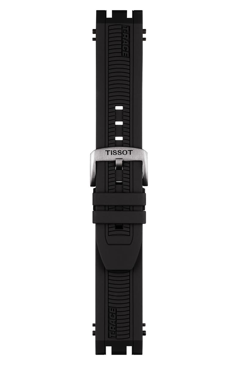 Tissot T1154172706100 T-Race Chronograph Black Silicone Strap Men Watches - Lexor Miami
