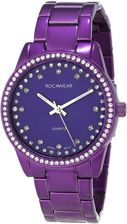 Rocawear RL0118PU1-728 Stylish Bracelet Enamel Bezel Women Watches Lexor Miami - Lexor Miami