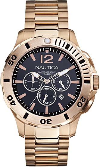 Nautica N27524G Dive Style Chronograph Men Watches Lexor Miami - Lexor Miami