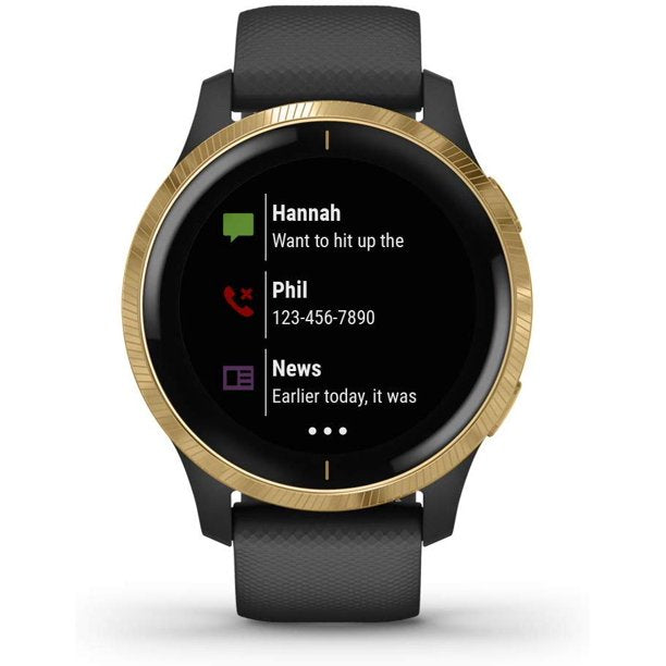 Garmin G1 010-02173-31 Venu Black with Gold Hardware Unisex Watches Lexor Miami - Lexor Miami