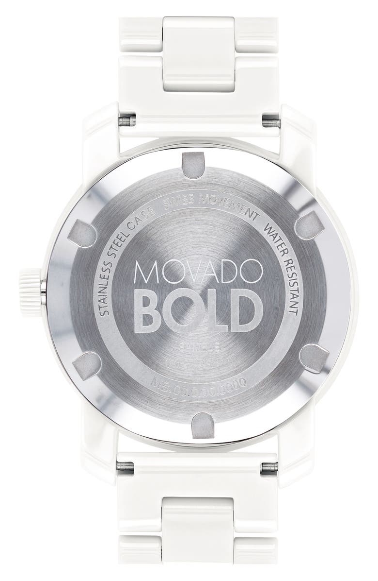 Movado 3600534 Bold Ceramic Bracelet Women Watches Lexor Miami - Lexor Miami