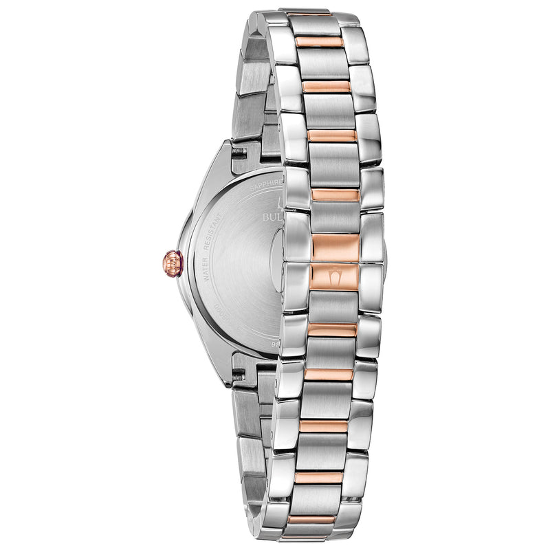 Bulova 98P183 Sutton 2 Tone Stainless Steel Strap Women Watches - Lexor Miami