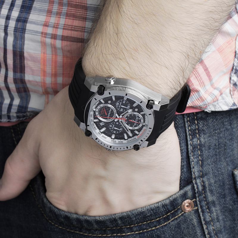 Bulova Men's 98B172 Precisionist Chronograph Watch - Lexor Miami