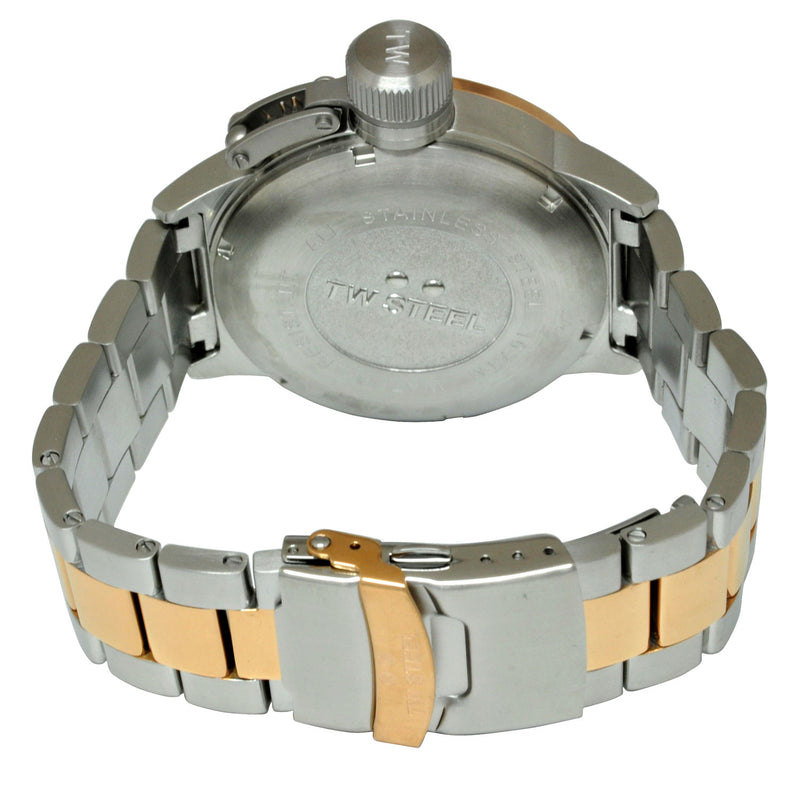 Tw Steel CB141 Canteen Bracelet Blue Dial Two Tone Rose Gold Steel Men Watches Lexor Miami - Lexor Miami