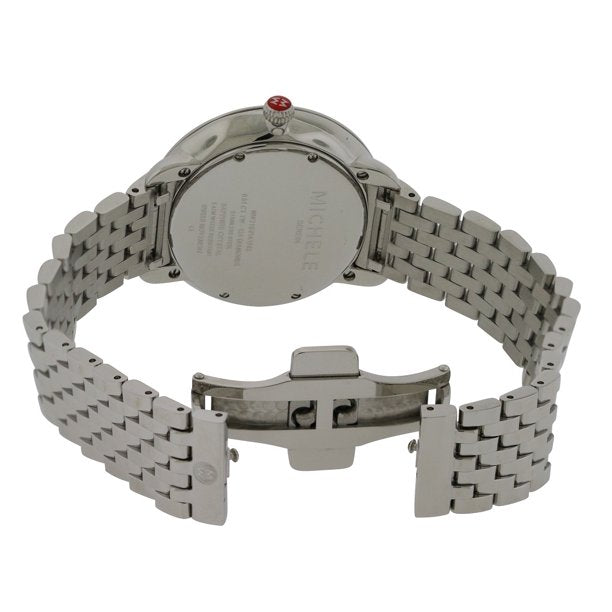 Michele Watch MW21B01A1963  Analog Display Swiss Quartz Silver Watch - Lexor Miami